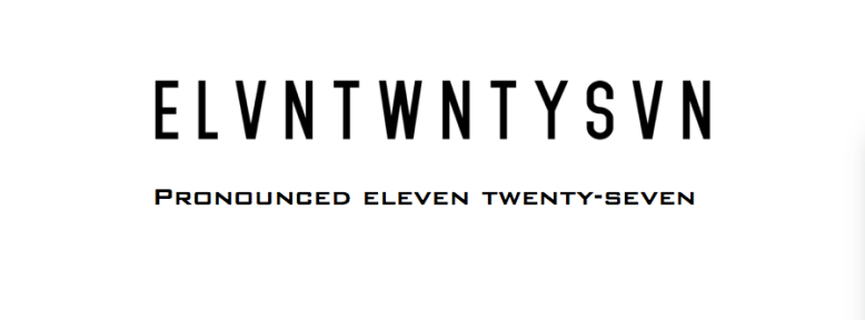 ELVNTWNTYSVN Banner logo type